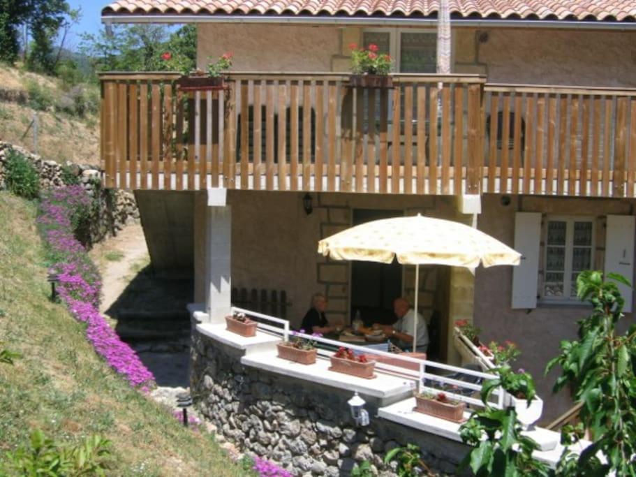 Gite Elisa Vals-les-Bains Esterno foto
